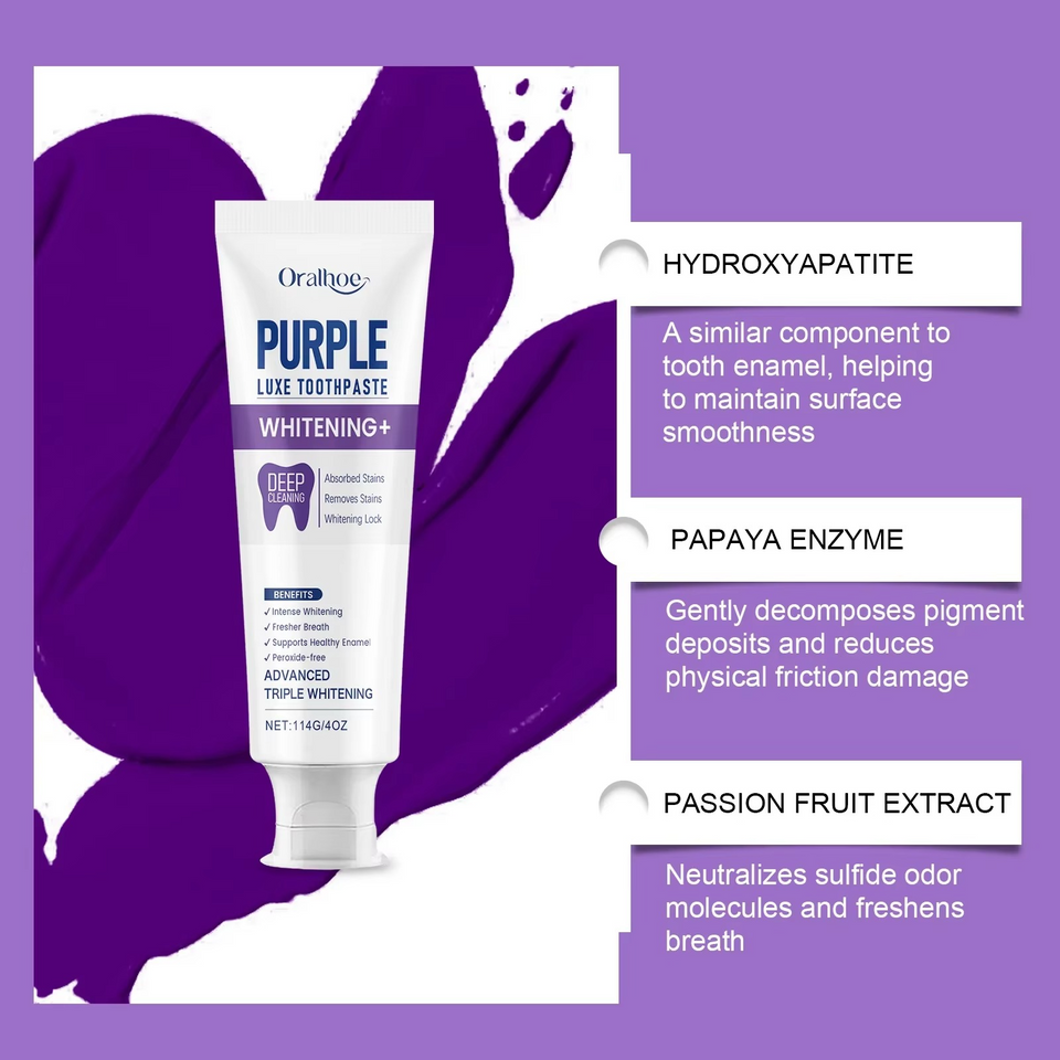 Real Glow™ Purple Whitening Toothpaste