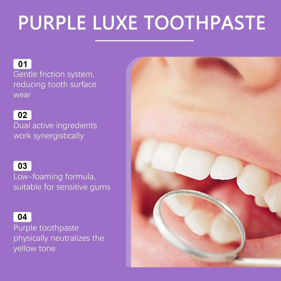 Real Glow™ Purple Whitening Toothpaste
