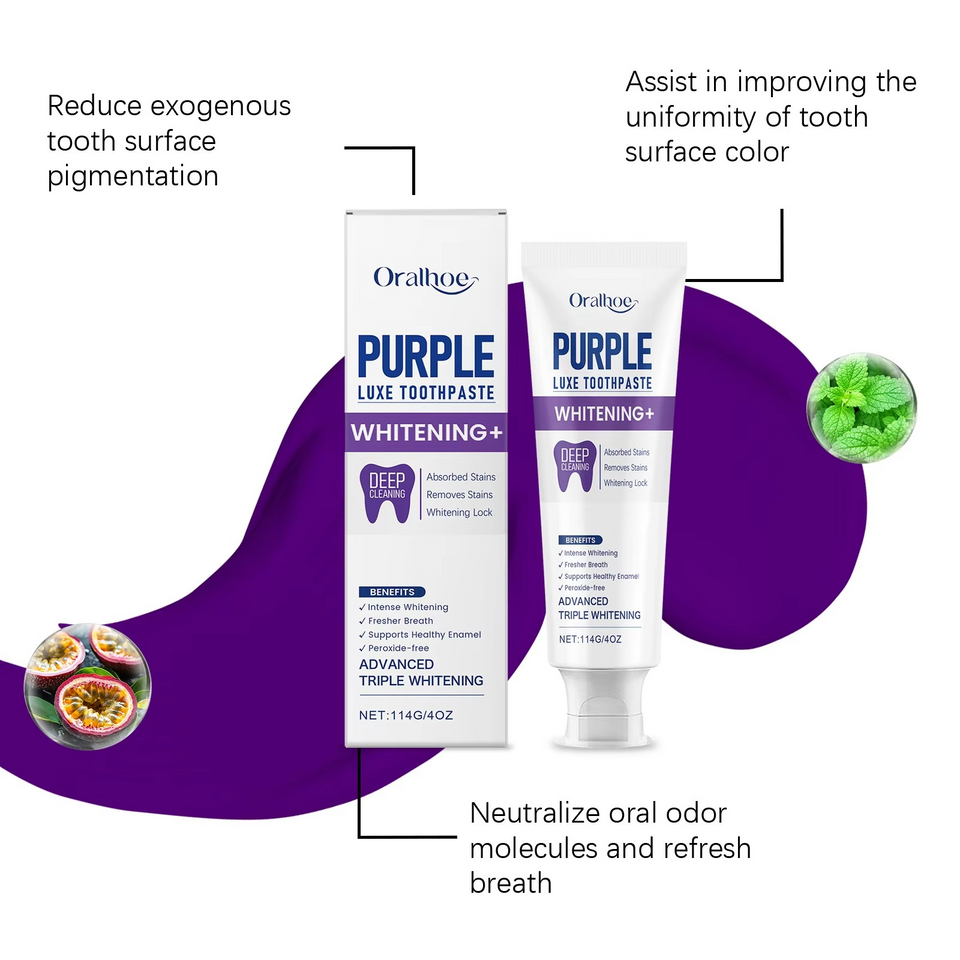 Real Glow™ Purple Whitening Toothpaste