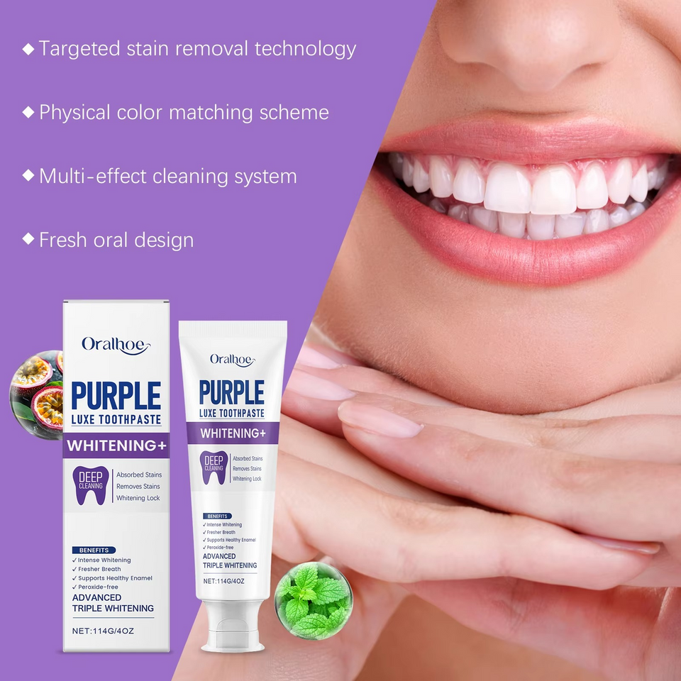 Real Glow™ Purple Whitening Toothpaste